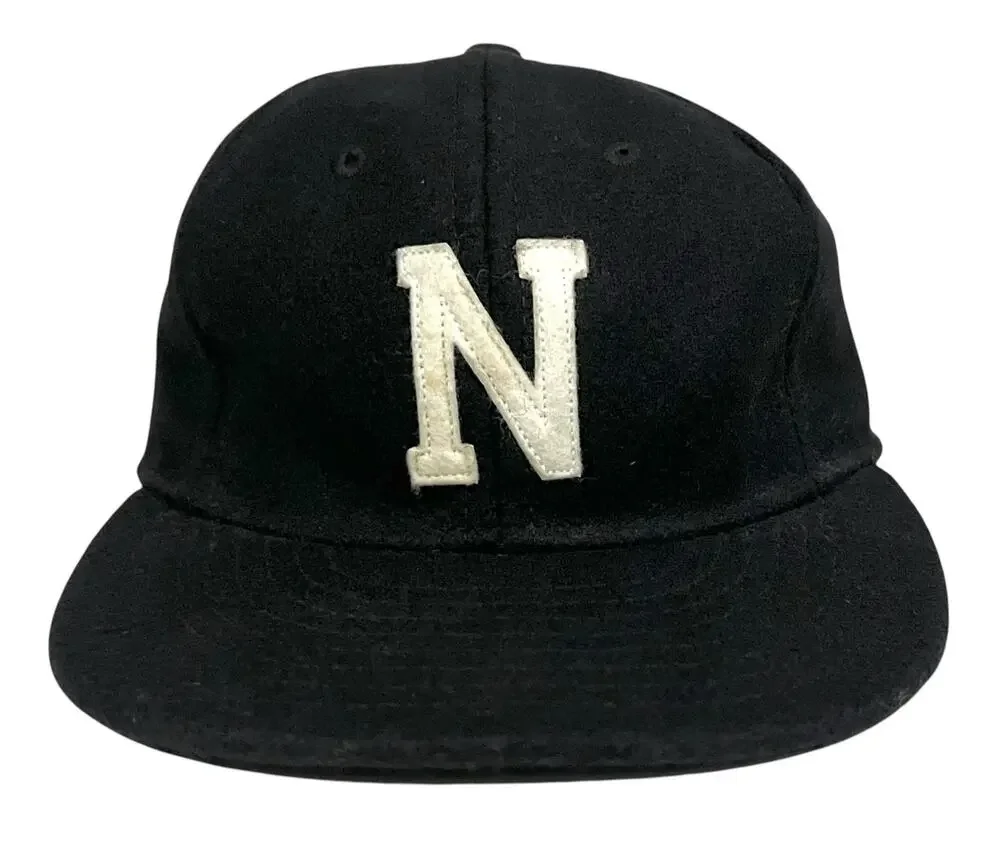 Ebbets Field Flannel Hat Wool Ballcap Black Imogene Willie Nashville Size 7 3/8
